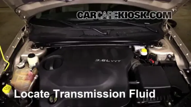 2013 Chrysler 200 Limited 3.6L V6 FlexFuel Sedan Transmission Fluid Add Fluid